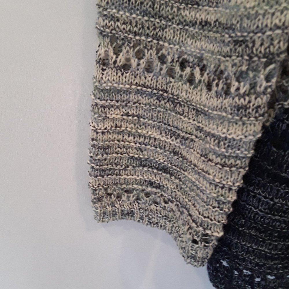 Like New INC blue grey sweater - Picture 5 of 8